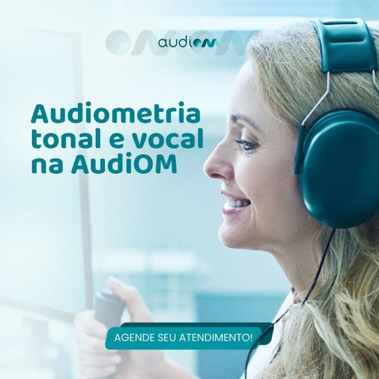 Audiometria Tonal e Vocal - Audiom